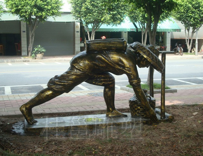 農(nóng)民雕塑